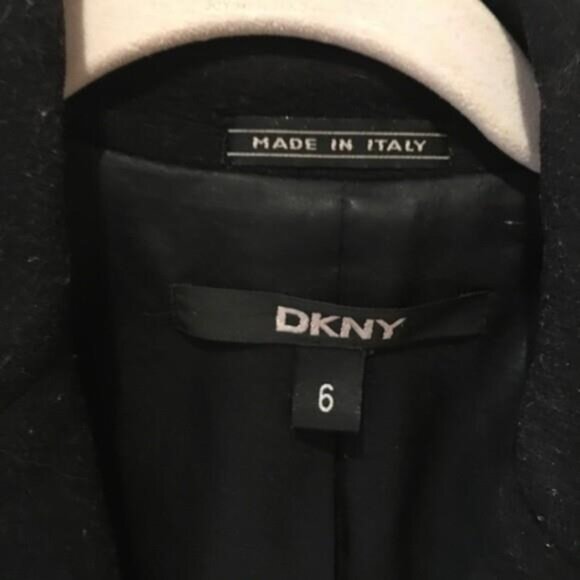 DKNY WOOL PEA COAT - Picture 2 of 8